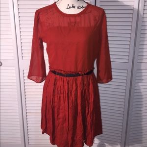 3/$10 NWT NEW ASOS Burnt Orange Dress